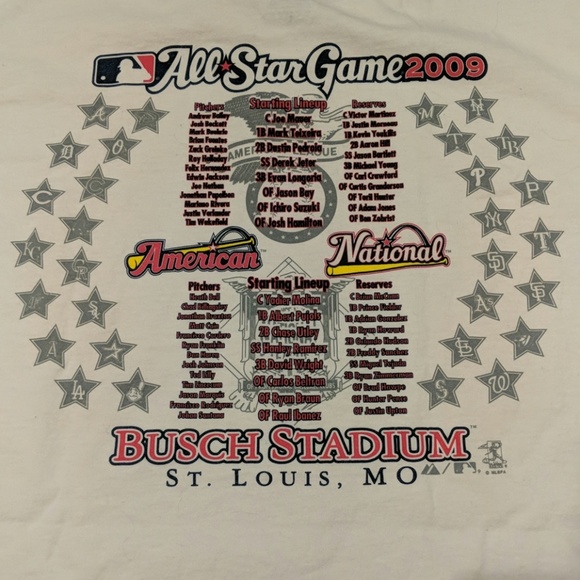 2009 MLB ALL-STAR GAME T-SHIRT. - Picture 5 of 5